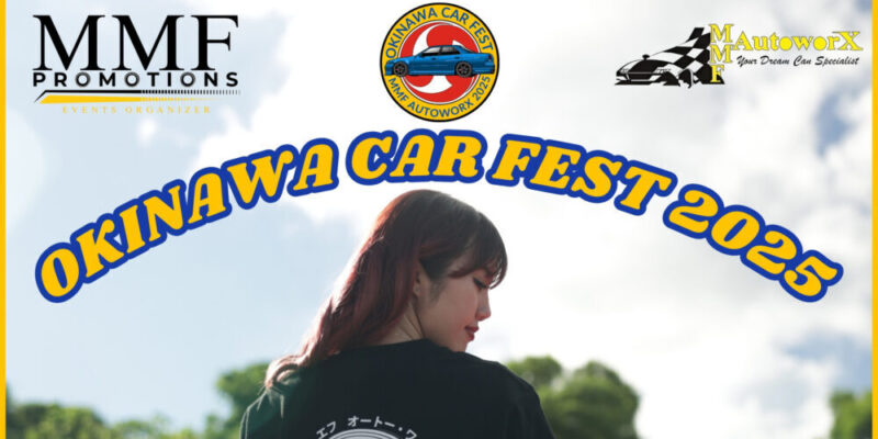 OKINAWA CAR FEST 2025 Poster sponcers